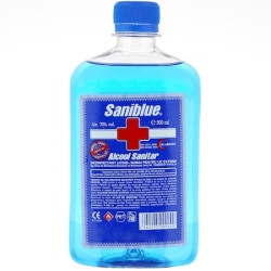 Alcool Medicinal Saniblue 70%, 500 ml