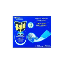 Aparat electric Raid cu 10 pastile