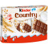 Kinder Country T9 baton de ciocolata cu crema de lapte si cereale 