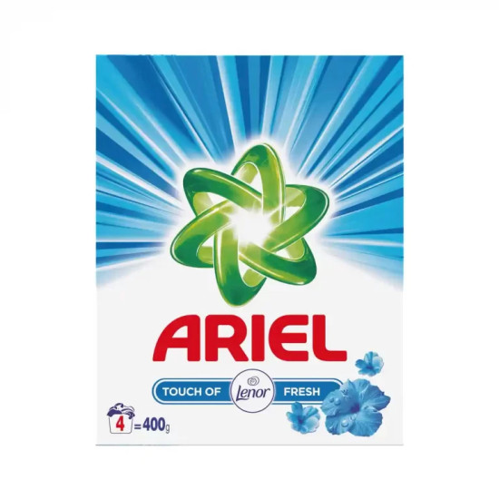 Detergent pudra automat Ariel Touch of Lenor Fresh 400g