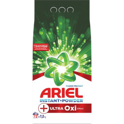 Detergent pudra automat Ariel+Ultra Oxi Effect 72 spalari 7.2kg