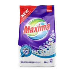 Detergent pudra Sano Maxima Mountain Fresh 40 spalari 4 kg