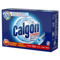 Detergent Tablete 3in1 Calgon Powerball 30 bucati