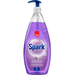 Detergent vase cu pompita Sano Spark Lavanda 1L