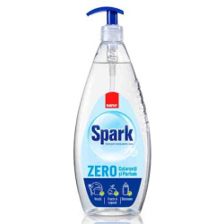 Detergent vase cu pompita Sano Spark Zero fara coloranti si parfum 1L