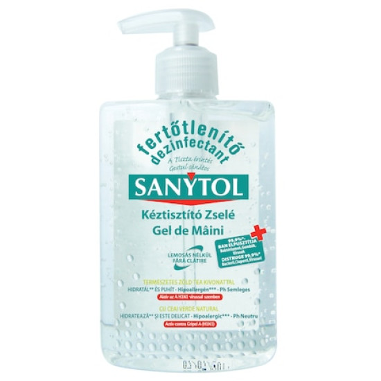 Dezinfectant gel pentru maini Sanytol 250 ml