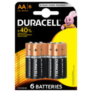 Duracell Alkaline baterii Basic AA R6 6 buc