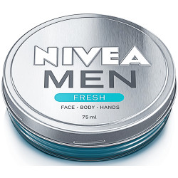 Gel-Crema hidratanta Nivea Men Fresh pentru fata corp si maini 75 ml