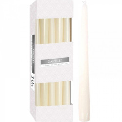Lumanari conice Crem Ivory 10buc/set