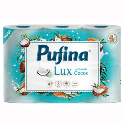 Pufina Cocos hartie ig. 4 straturi  6role