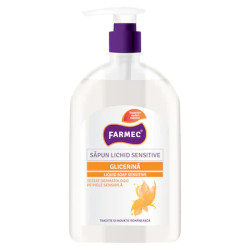 Sapun lichid Farmec Sensitive cu glicerina 500 ml