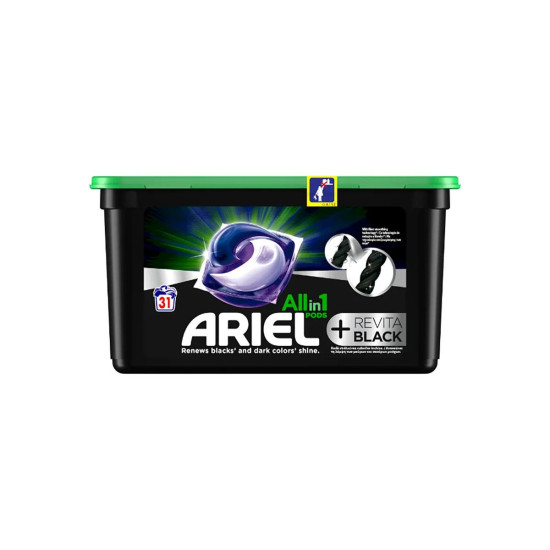 Detergent capsule Ariel Pods Revitablack 31 buc