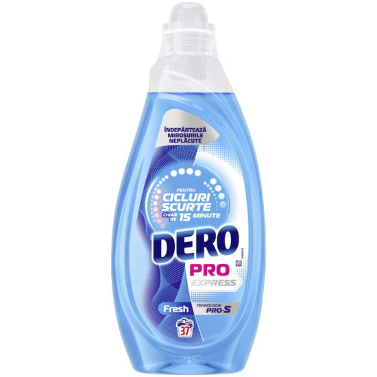 Detergent de rufe lichid Dero Pro Expres Fresh, 1, 48l, 37, spalari