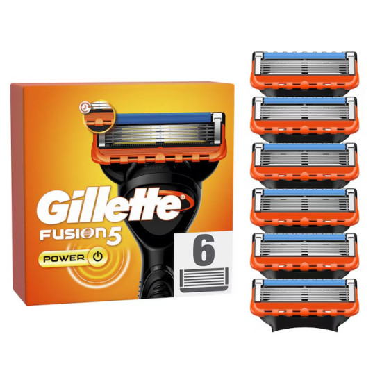 Rezerve aparat de ras Gillette Fusion Power 6 buc